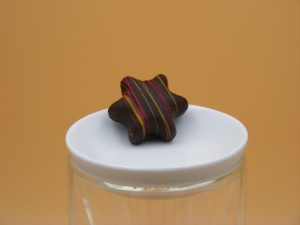 Winterpraline Rumtopfstern